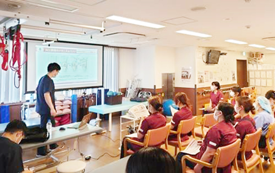 看護部教育委員会主催の研修会を実施！