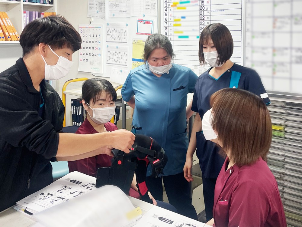 装具装着訓練